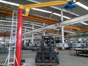 Mobilní dálkové ovládání single arm crane